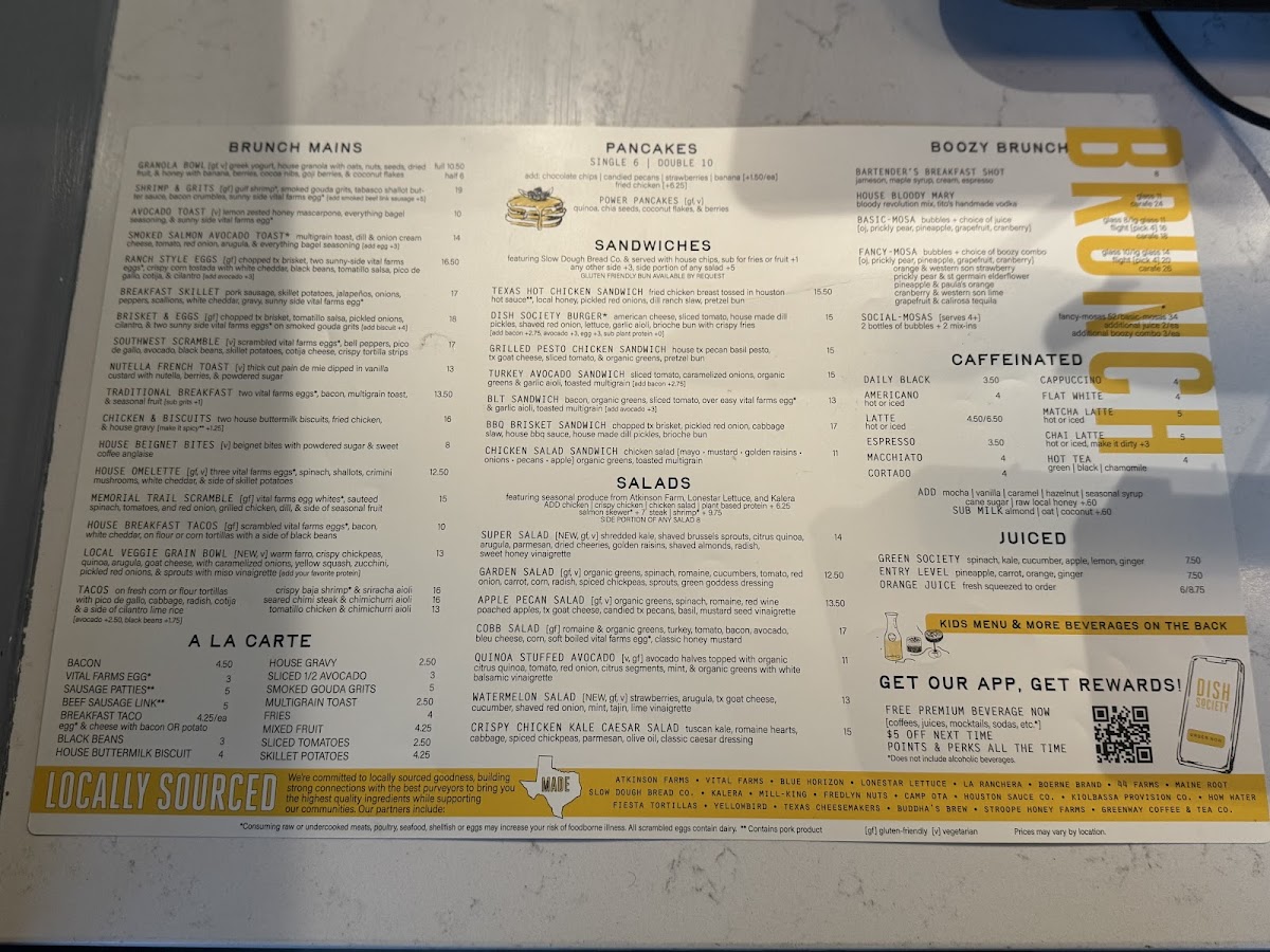 Dish Society Menu - Image 2